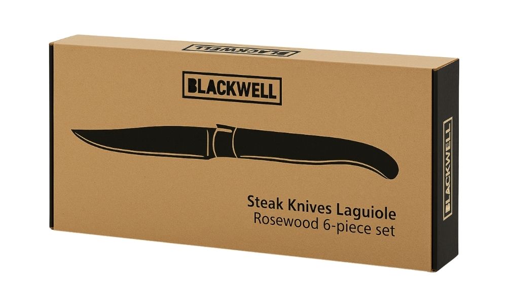 Blackwell Steakmesser Laguiole - Rosenholz - 6 Stück