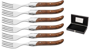 Blackwell Steakgabeln Laguiole - Rosenholz - 6 Stück