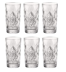 Cocktail-Set Rote Annie - Karaffe 1,6 L mit 6 Longdrinkgläsern 490 ml, Barlöffel & Eiswürfelform