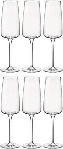 Bormioli Rocco Champagnergläser - Flöten - Nexo - 240 ml - 6 Stück