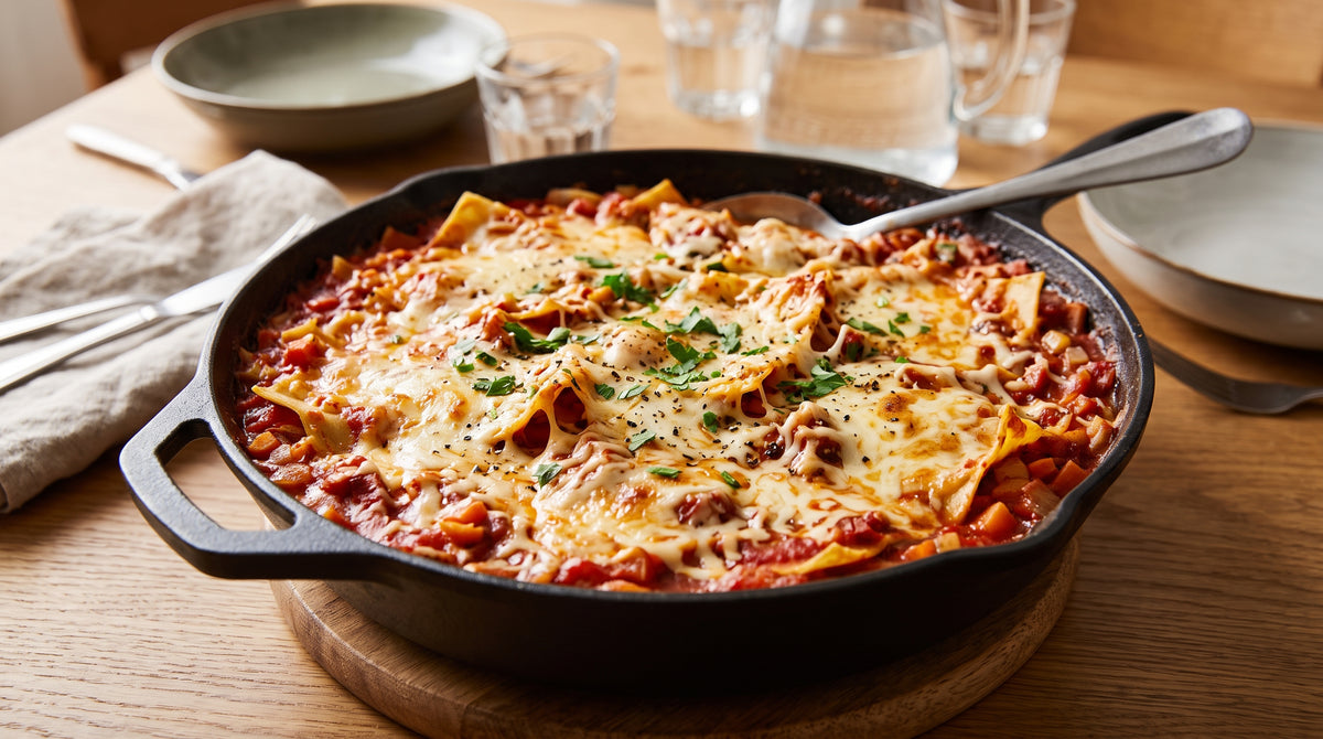 Alle Aromen von Lasagne, ganz ohne den Aufwand einer Auflaufform