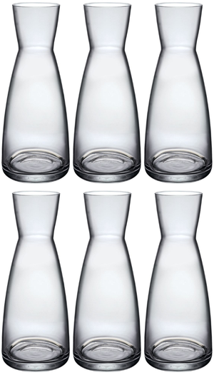 Bormioli Rocco Karaffen Ypsilon - Transparent - 1 Liter - 6 Stück