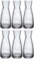 Bormioli Rocco Karaffen Ypsilon - Transparent - 1 Liter - 6 Stück