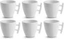 BonBistro Kaffeetasse Yong Squito 170 ml - Weiß - 6er-Pack