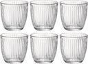 Bormioli Rocco Wassergläser Line Transparent 290 ml - 6 Stück