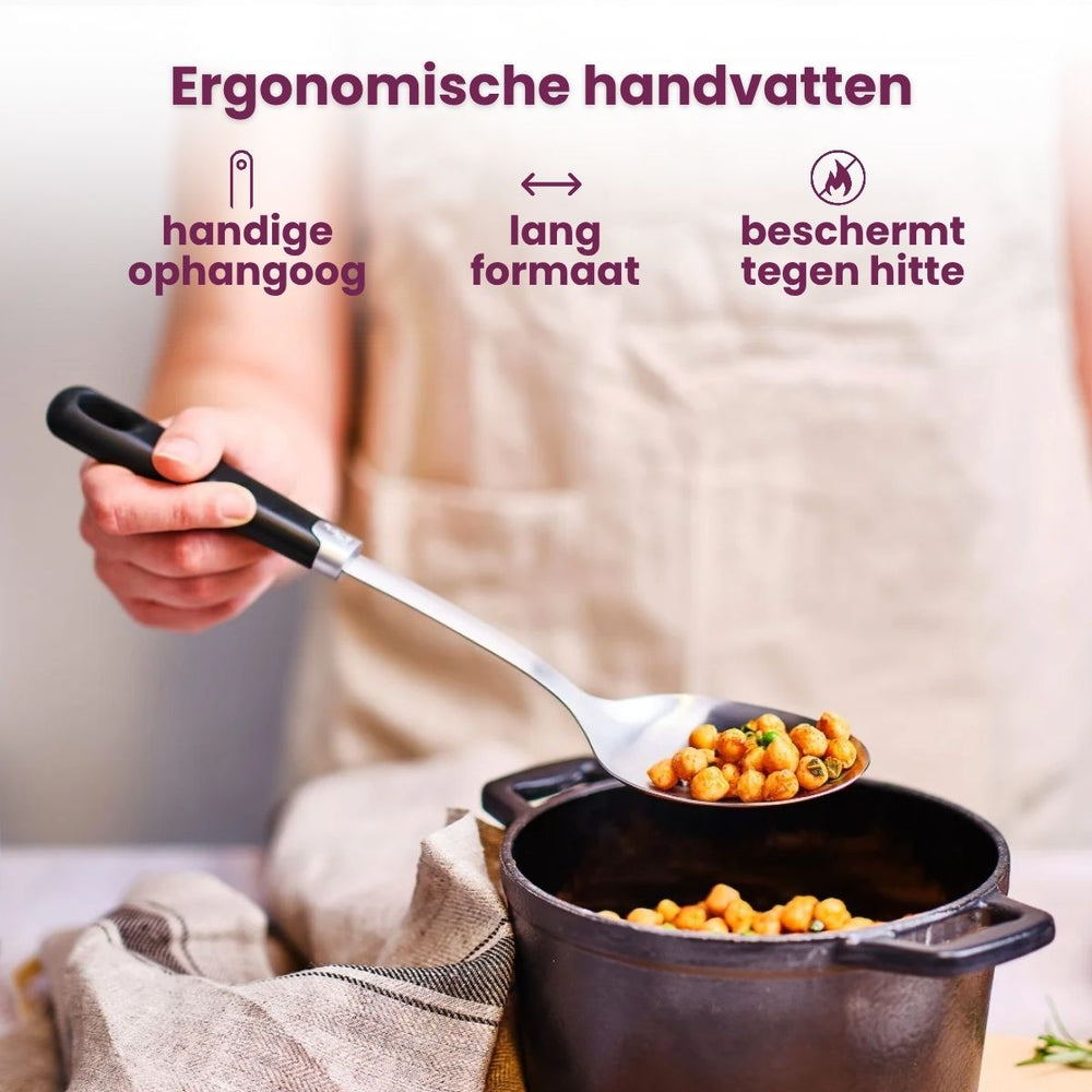 Cosy & Trendy Kartoffelstampfer - Delish - RVS Schwarz