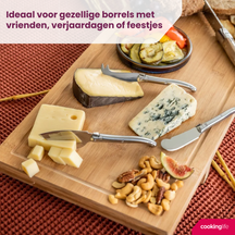 Cookinglife Servierbrett XXL - Bambus - 100 x 26 cm