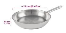 Cookinglife Bratpfannenset Superior Ø 24 und 28 cm – geeignet für alle Wärmequellen – ohne Antihaftbeschichtung