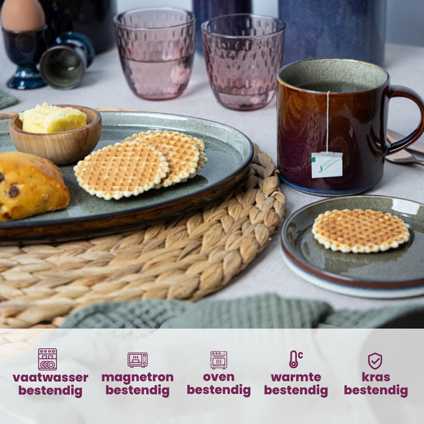Cosy & Trendy Tassen / Becher Quintana Amber - 450 ml - 4 Stück