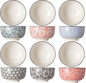 Cosy & Trendy Kleine Schalen / Dipschalen Delirio ø 9 cm / 150 ml - 6 Stück