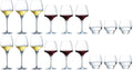 Chef &amp; Sommelier Weinglas-Set Open Up (Rotweingläser &amp; Weißweingläser &amp; Wassergläser) – 18-teiliges Set – 6 Rotweingläser, 6 Weißweingläser und 6 Wassergläser