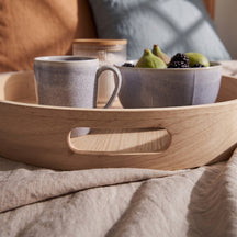 Cookinglife Serviertablett Weidenholz Ø 35 cm