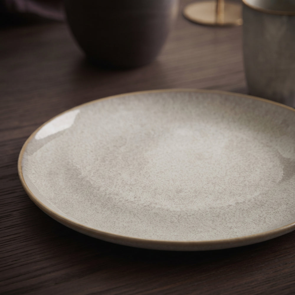 Cookinglife Speiseteller Linen Beige ø 27 cm – 6 Stück