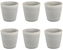Cookinglife Kaffeetassen / Senseo Tassen – Breeze Grau – 200 ml – 6 Stück