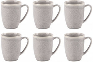 Cookinglife Kaffeetassen Breeze Grau 315 ml – 6 Stück