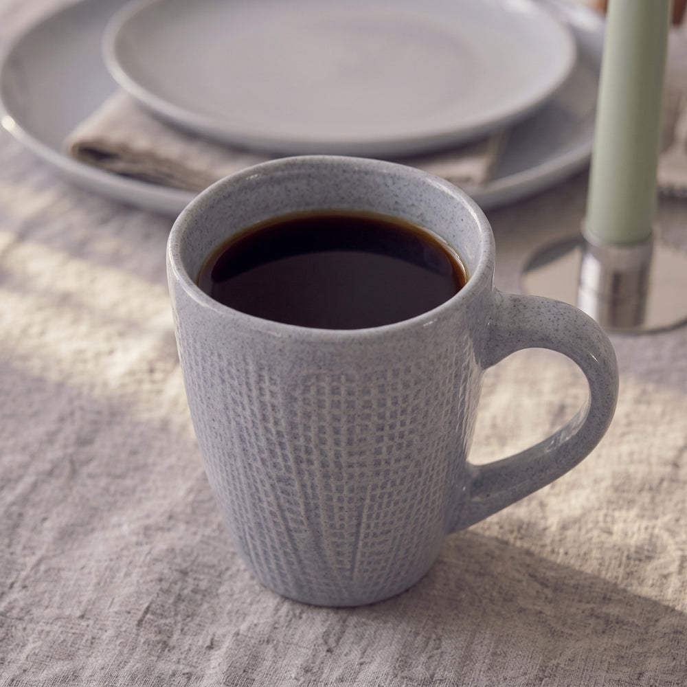 Cookinglife Kaffeetassen Linen Grey 340 ml – 6 Stück