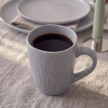 Cookinglife Kaffeetassen Linen Grey 340 ml – 6 Stück