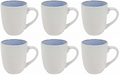 Cookinglife Kaffeetassen Nola Blau 330 ml – 6 Stück