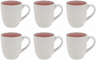 Cookinglife Kaffeetassen Nola Rosa 330 ml – 6 Stück