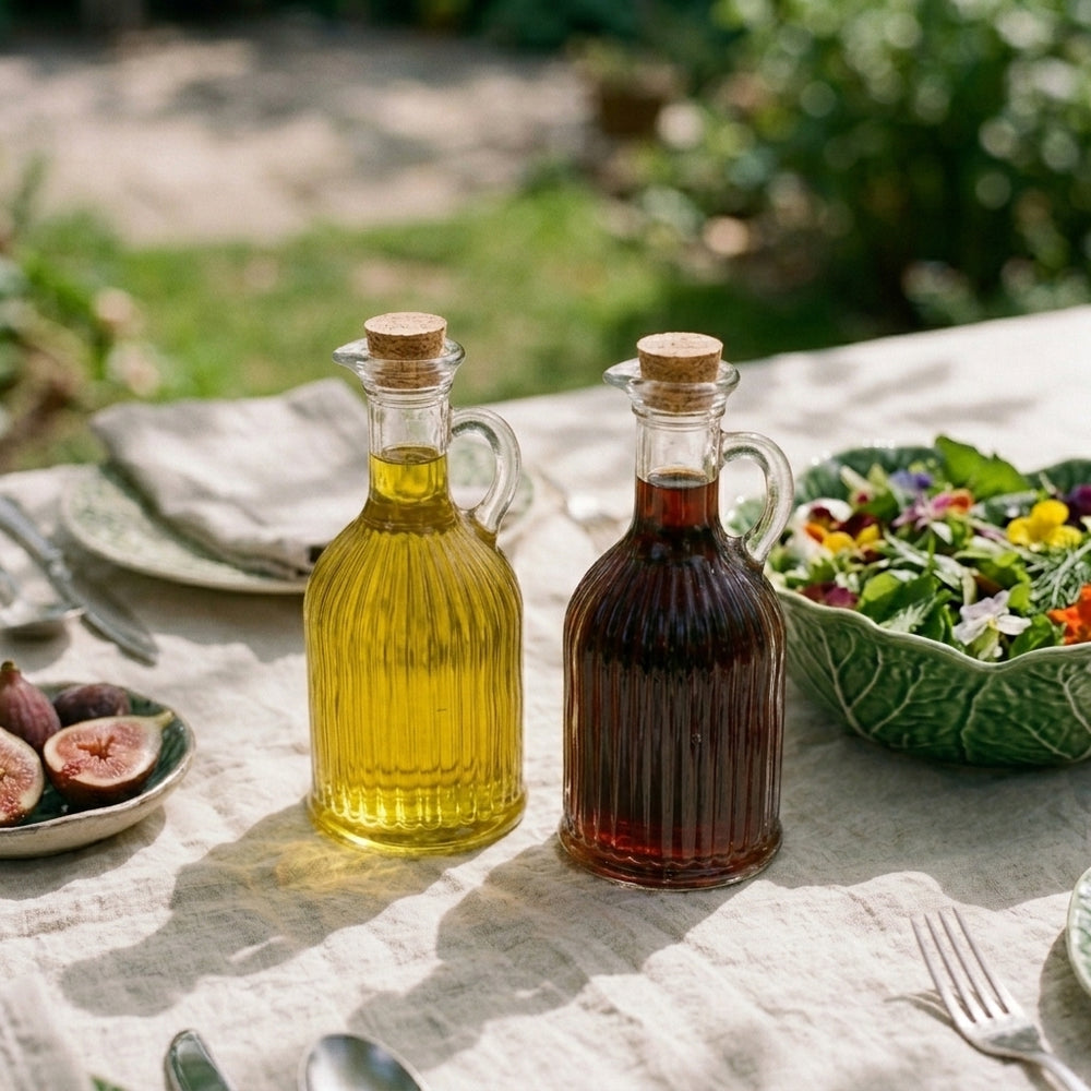 Cookinglife-Olie-Azijnstel-Lines-Glas-350-ml-sfeer-02 sfeerafbeelding