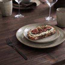 Cookinglife Geschirrset Linen Beige 18-teilig / 6 Personen - 6 Speiseteller, 6 Frühstücksteller und 6 Schalen