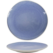 Cookinglife Geschirrset Nola Blau 18-teilig / 6 Personen - 6 Speiseteller, 6 Frühstücksteller und 6 Schalen