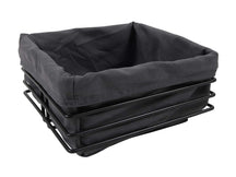 Cookinglife Brotkorb Schwarz Metall 23 x 22 x 12 cm