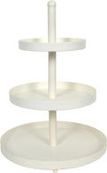 Cookinglife Etagère Metall creme ø 15, 20 & 25 cm - 3-stufig - 35 cm hoch