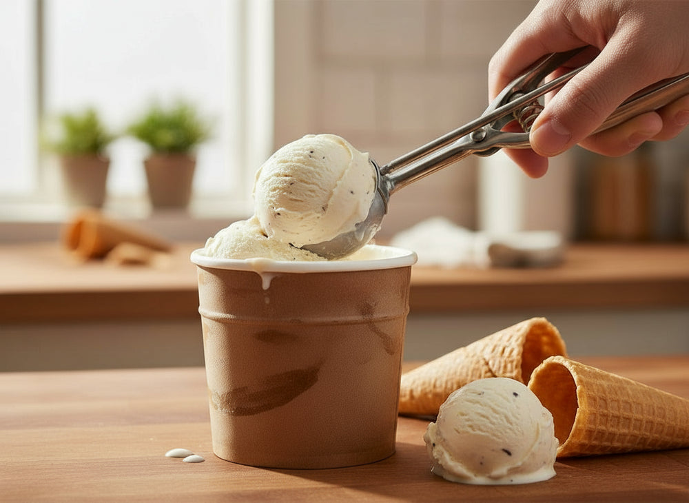 Cookinglife - Eiskelle - Eislöffel - RVS - 27 cm