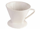 Cookinglife Kaffeefilterhalter Barista Porzellan - Größe 4