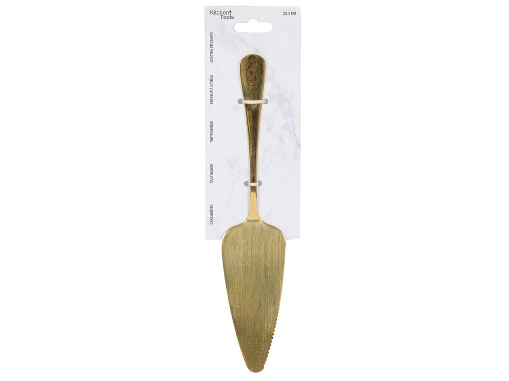 Cookinglife Tortenheber Gold 22,5 cm
