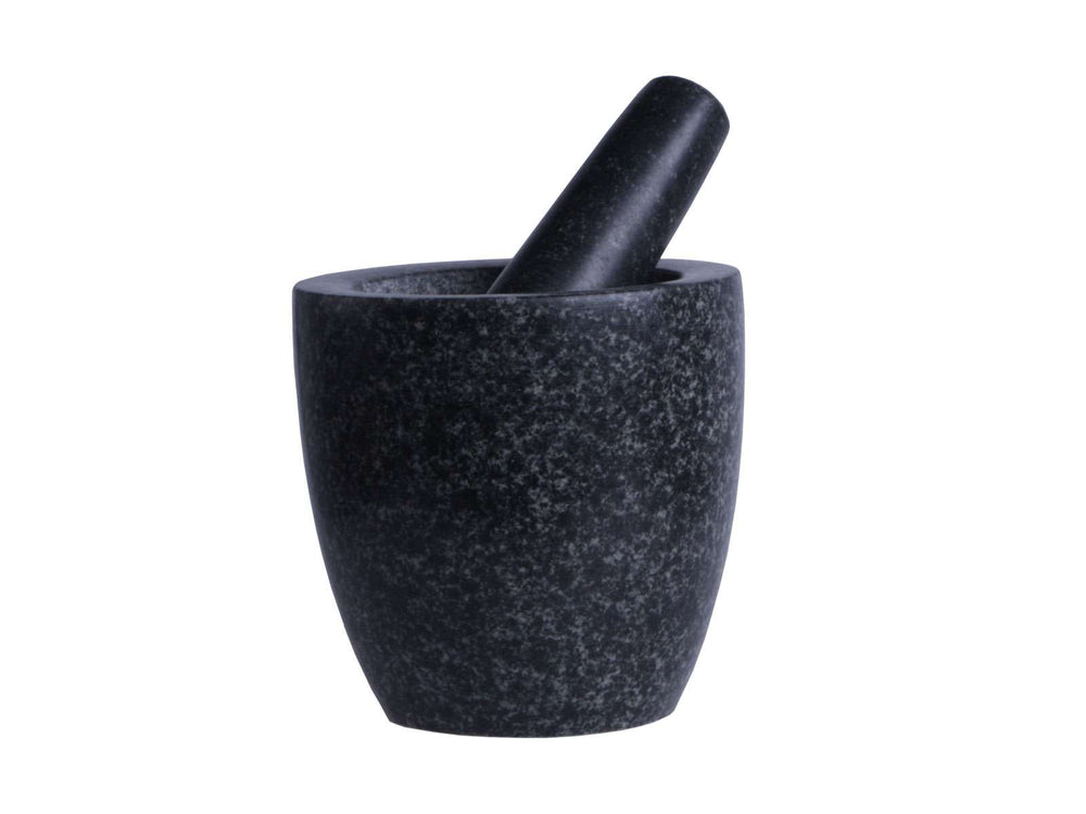 Cookinglife Mörser Granit Schwarz ø 13 cm