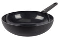 Cookinglife Wokpfanne Black Cera Ø 28 cm – keramische Antihaftbeschichtung