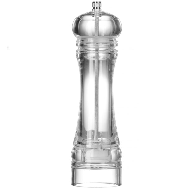 Cookinglife Salzmühle Rocca Transparent - Keramik Mahlwerk - 21,5 cm