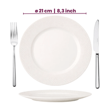Cookinglife Geschirrset CampVibe - Kunststoff 12-teilig / 4 Personen - 4 Dinner-Teller, 4 Frühstücksteller und 4 Schalen