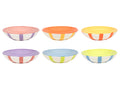 Cookinglife Tiefe Teller / Pastateller Summer Vibes ø 21 cm - 6 Stück