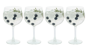 Cookinglife Gin Tonic Gläser 650 ml - 4 Stück