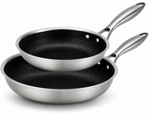 HexaCook Hybrid Bratpfannenset 2-teilig – ø 24 + 28 cm – PFAS-frei