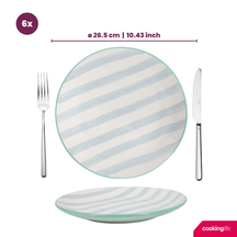 Cookinglife Speiseteller Spring Vibes Ø 26,5 cm - 6 Stück