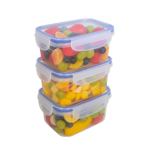 Cookinglife Vershoudbehälter Clip & Fresh 430 ml - 13 x 9,5 x 5 cm - 3 Stück