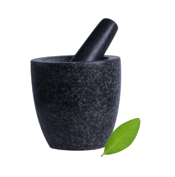 Cookinglife Mörser Granit Schwarz ø 13 cm