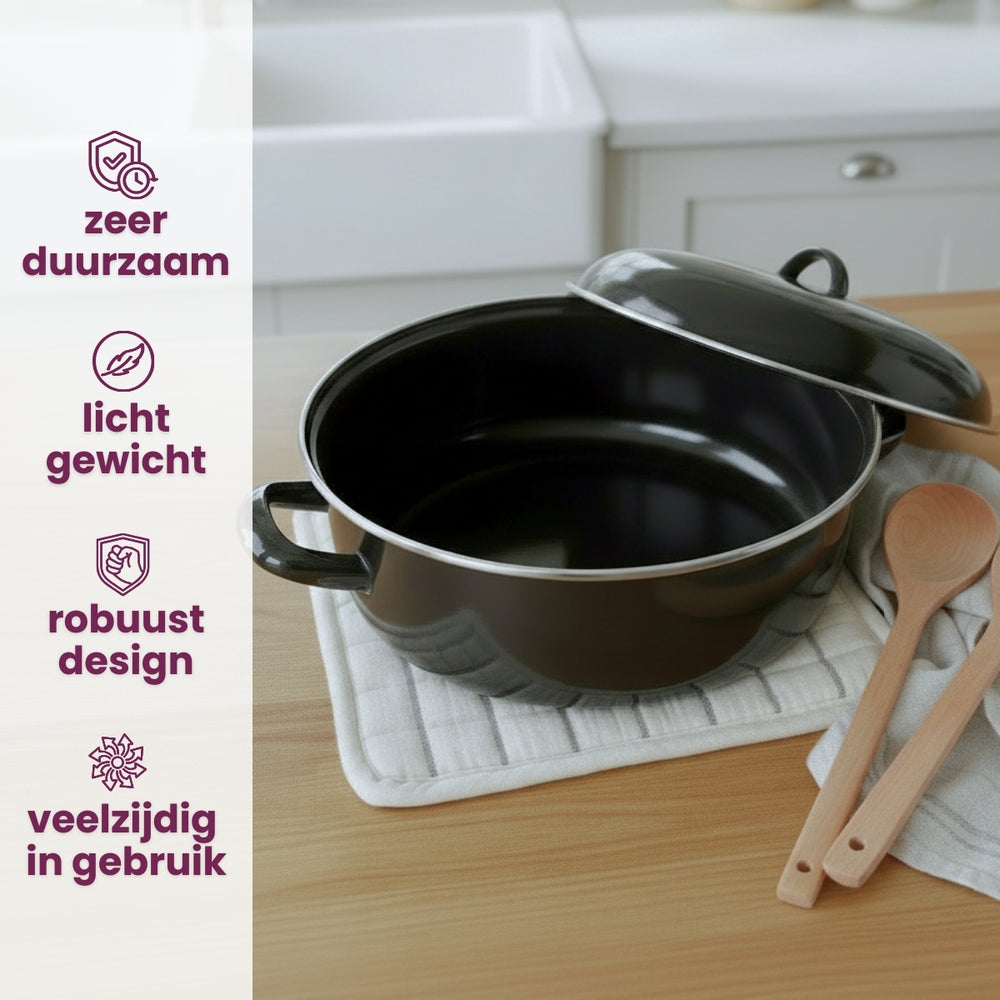 Cooking Bräter Emaille Ø 26 cm / 5 Liter