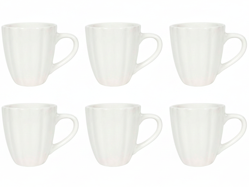 Cookinglife Tassen Cardida Off White 350 ml - 6 Stuks