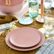Costa Nova Frühstücksteller / Dessertteller Arenito Mauve Rose ø 22 cm - 6 Stück