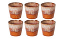 Costa Nova Espresso Tassen Casafina Poterie Caramel-Latte 80 ml - 6 Stück