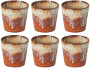 Costa Nova Kaffeetassen Casafina Poterie Caramel-Latte 190 ml - 6 Stück