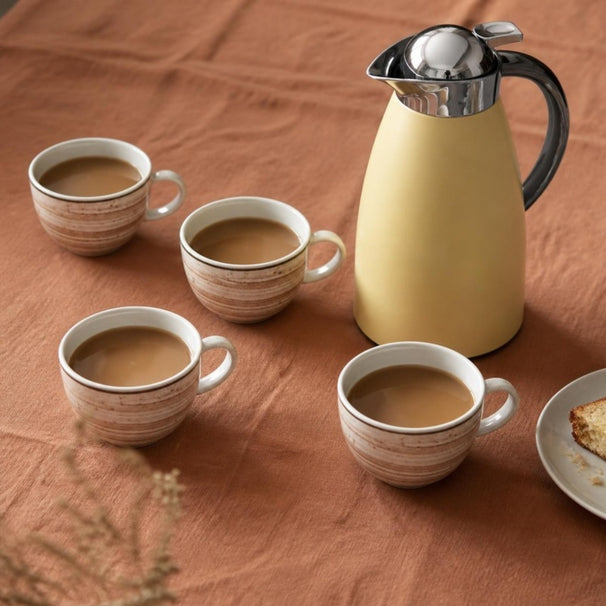 Cosy & Trendy Becher Sintra Terracotta 350 ml - 4 Stück