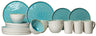 Cosy & Trendy Geschirrset Laguna Azzurro 24-teilig / 6 Personen