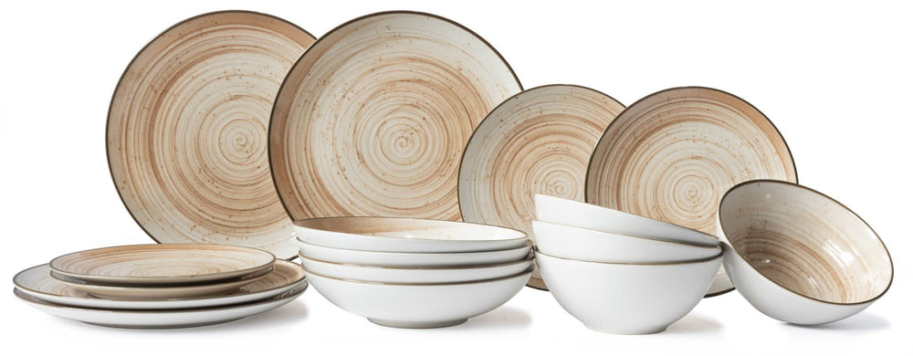 Cosy & Trendy Geschirrset Sintra Terracotta 16-teilig / 4 Personen
