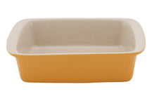 Cosy & Trendy Kleine Auflaufform / Servierschale aus Steingut Fontestic Amber Gold - 16 x 10 x 3,5 cm / 350 ml